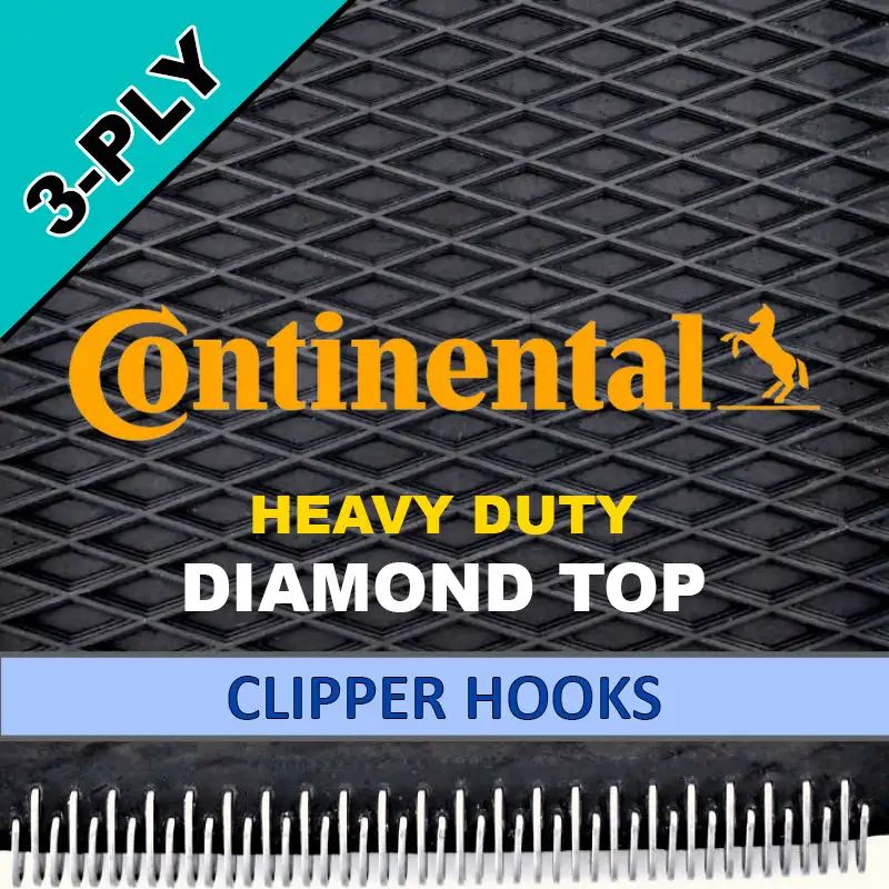 7" x 460" | 3 Ply Diamond Top (HD) | Clipper Hooks 